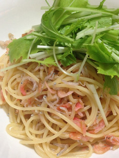 お店の味⑦桜えびとシラスのペペロンチーノ-レシピのメイン写真