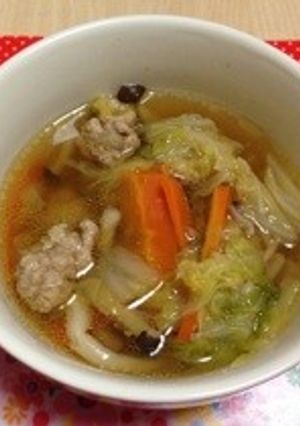 野菜たっぷり☆肉団子スープ-レシピのメイン写真