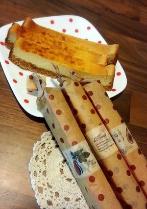 毎年バレンタインに焼くNYチーズケーキ-レシピのメイン写真