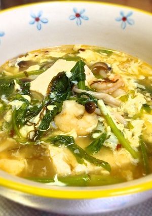 ふわふわ卵の酸辣湯-レシピのメイン写真