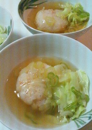 ルクエで海老しんじょう-レシピのメイン写真