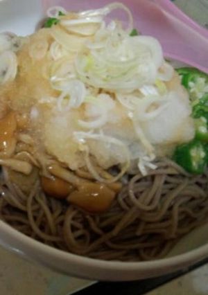サッパリ♪なめこおろし蕎麦-レシピのメイン写真