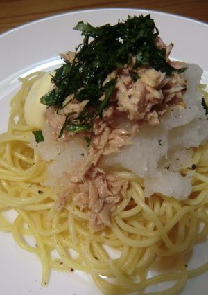 大根とツナのスパ♪-レシピのメイン写真
