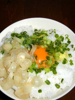 らっきょで卵かけご飯-レシピのメイン写真