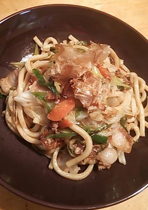 簡単ぜっぴん焼きうどん!!-レシピのメイン写真