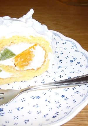 簡単ロールケーキ-レシピのメイン写真