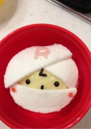 アンパンマンおにぎり ロールパンナちゃん-レシピのメイン写真