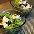 レタスと豆腐の焼き海苔たっぷりサラダ