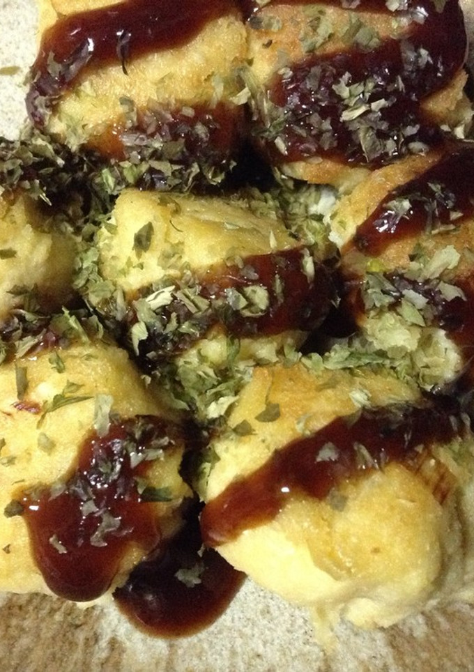 たこ焼き風おからと豆腐のちくわ焼き-レシピのメイン写真