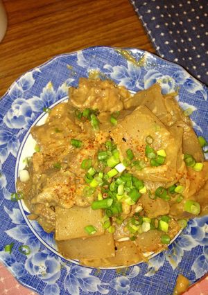 牛すじとコンニャクの味噌煮-レシピのメイン写真