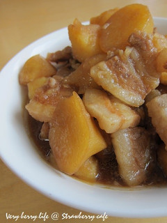 豚バラとじゃが芋の甘辛煮-レシピのメイン写真