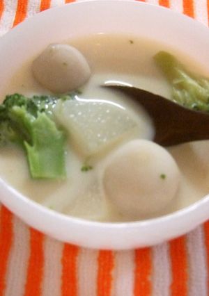 簡単♪豆乳スープ-レシピのメイン写真