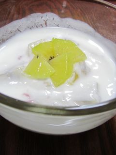 キュウイヨーグルト-レシピのメイン写真