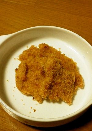 『幼児食』揚げない！さくさくチキンカツ-レシピのメイン写真