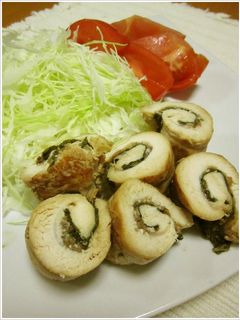 照り焼き風☆簡単ささみの梅シソ巻き-レシピのメイン写真