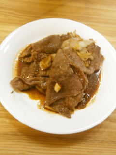 牛肉と玉ねぎのオイスター炒め-レシピのメイン写真
