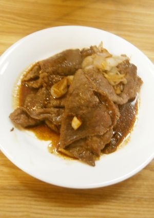 牛肉と玉ねぎのオイスター炒め-レシピのメイン写真