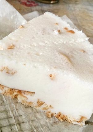 バナナヨーグルトのヘルシーレアケーキ♪-レシピのメイン写真