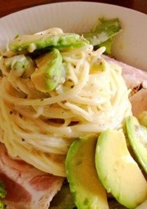 アボカドの冷製サラダパスタ-レシピのメイン写真