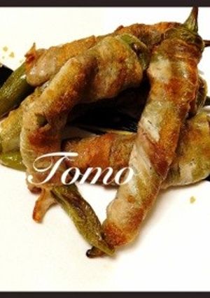 万願寺とうがらしの豚バラ肉巻き❣-レシピのメイン写真
