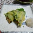 巻いて揚げるだけ青じそと納豆の天ぷら
