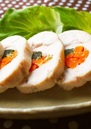 野菜ロール鶏ハム-レシピのメイン写真