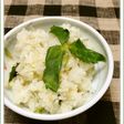 ♦長芋とじゃこの炊き込みご飯三つ葉添え♦