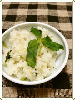 ♦長芋とじゃこの炊き込みご飯三つ葉添え♦-レシピのメイン写真