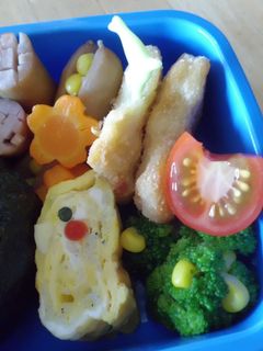 *卵焼きでオカメインコ*キャラ弁*-レシピのメイン写真
