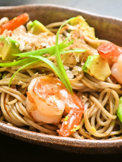 【アボカド焼き蕎麦(そば)】わさび醤油味-レシピのメイン写真