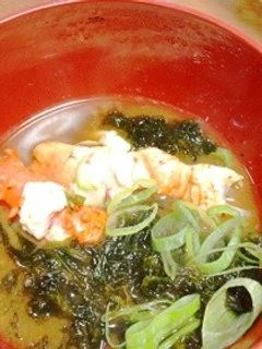 花咲蟹のお味噌汁-レシピのメイン写真