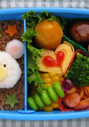 簡単キャラ弁　デイビッド-レシピのメイン写真