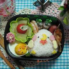 รูปของ コケコッコ朝ですよ！おにぎり