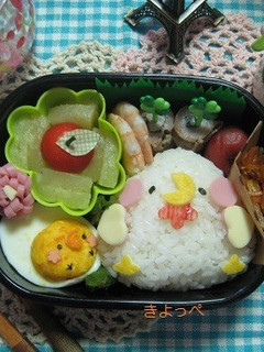 コケコッコ朝ですよ!おにぎり-レシピのメイン写真