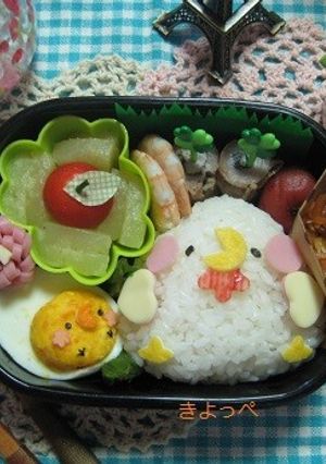 コケコッコ朝ですよ!おにぎり-レシピのメイン写真