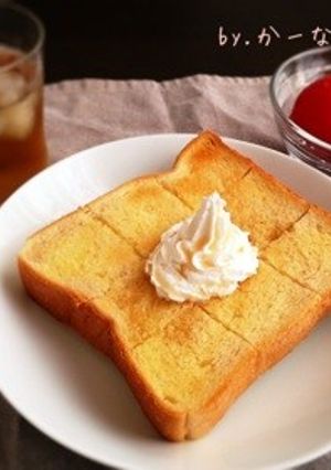 ☆簡単☆メープルトースト-レシピのメイン写真
