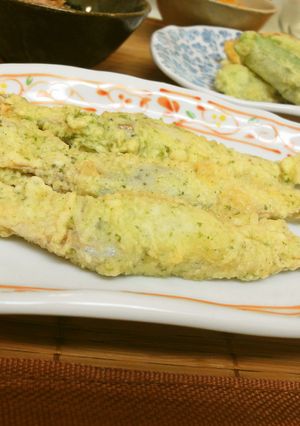 美味しい＊ししやもの青海苔入り天ぷら＊-レシピのメイン写真