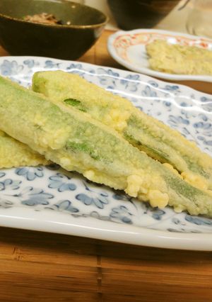*美味しい*オクラの天ぷら*-レシピのメイン写真