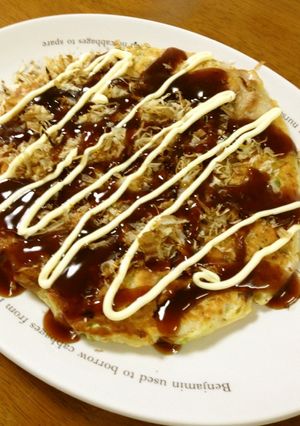 野菜をたくさん食べたい☆お好み焼き-レシピのメイン写真