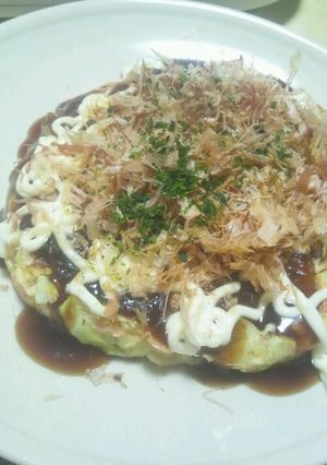 シンプル！ふわふわ！お好み焼き！-レシピのメイン写真
