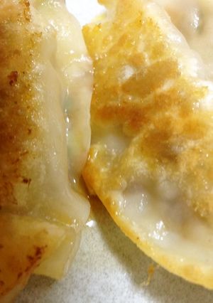 秋の焼き餃子-レシピのメイン写真