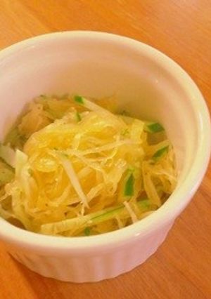 金糸瓜ときゅうりのさっぱり和え-レシピのメイン写真