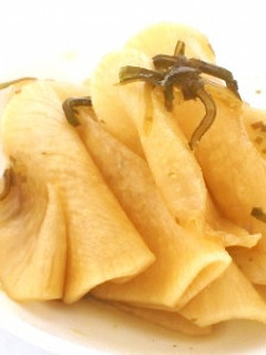 塩昆布で簡単!!大根の混布漬-レシピのメイン写真