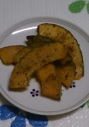 かぼちゃのにんにく炒め-レシピのメイン写真