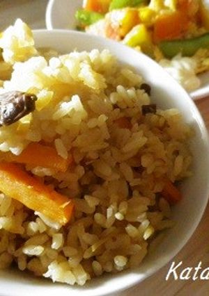 炊飯器で！あさりの佃煮入り炊き込みごはん-レシピのメイン写真
