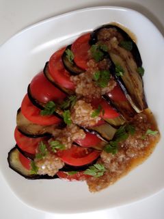秋茄子とトマトのおいしいサラダ☆-レシピのメイン写真