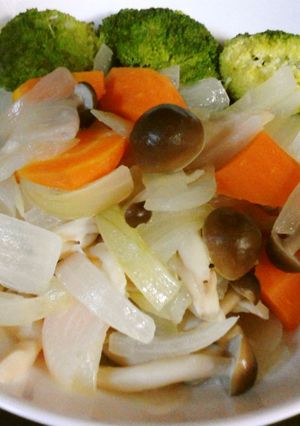 簡単おいしい☆オリーブオイルで温野菜♪-レシピのメイン写真