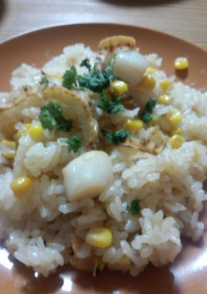炊飯器で簡単！コーンバター醤油ごはん♪-レシピのメイン写真