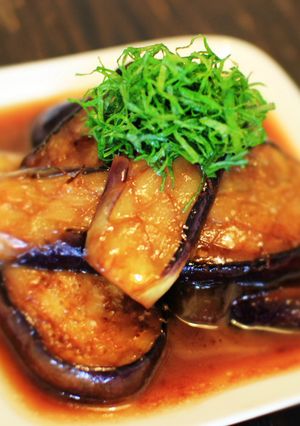 ナスの消費に　レモバタ醤油煮-レシピのメイン写真