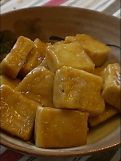 高野豆腐の甘酢煮-レシピのメイン写真